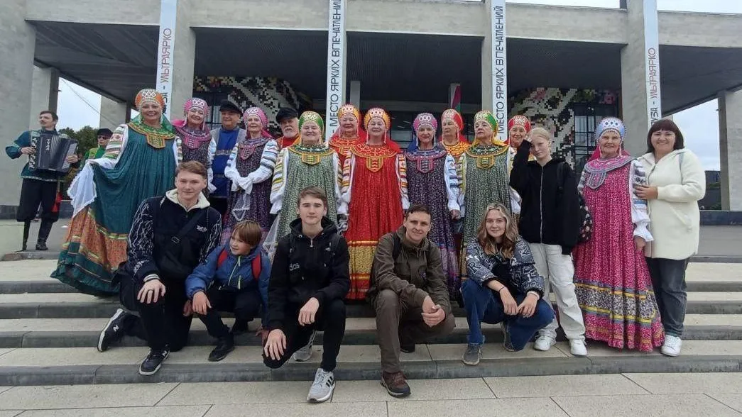 Фото участников ступинской делегации