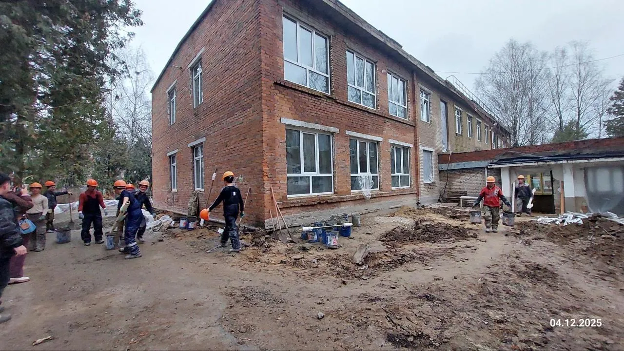 В Воскресенске стартовали внутренние отделочные работы в детсаду при школе №5