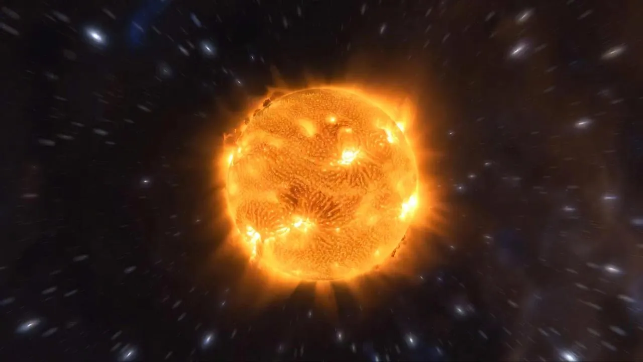 Ученые выясняют, опасны ли произошедшие на обратной стороне Солнце вспышки