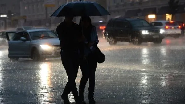 Сильный дождь и гроза ожидаются в Подмосковье в пятницу — МЧС