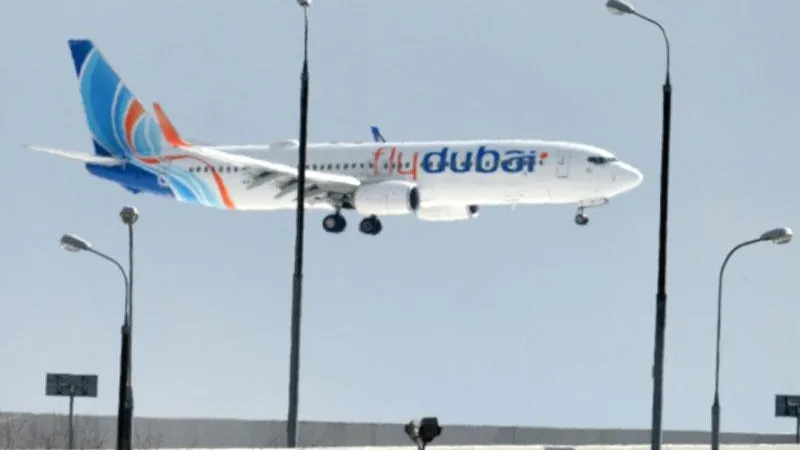 Самолет авиакомпании Flydubai совершил экстренную посадку в аэропорту Челябинска