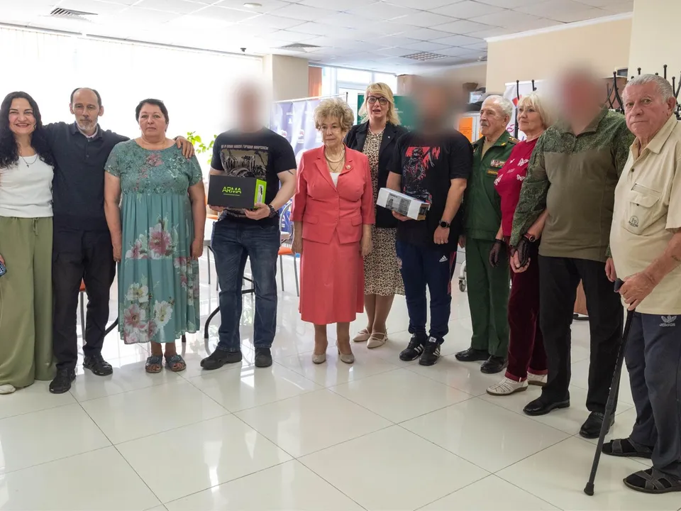 На встрече в Фонде социальной поддержки населения. Фото: администрация г. о. Реутов