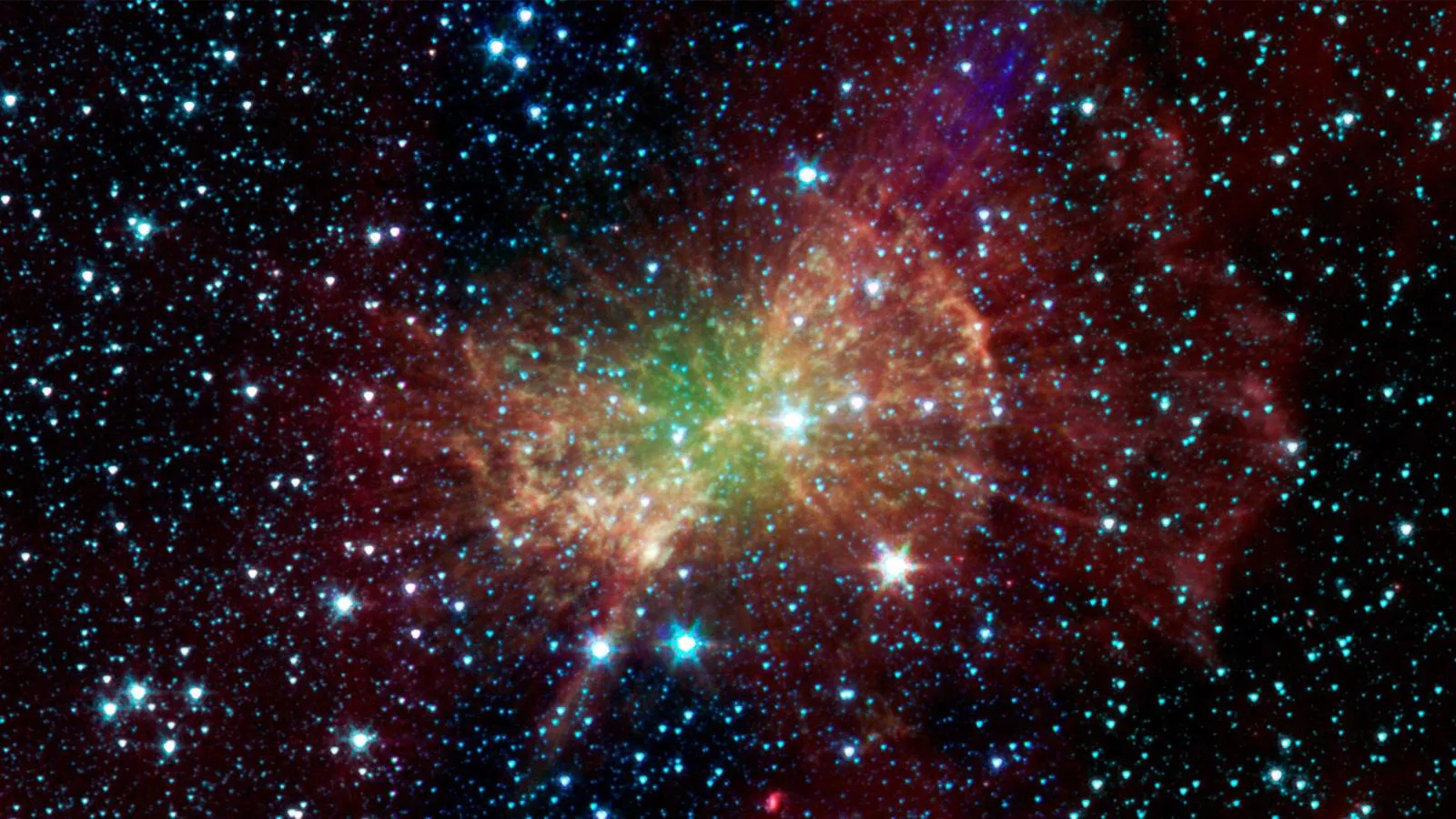 Туманность Гантель, также известная как Messier 27. z03