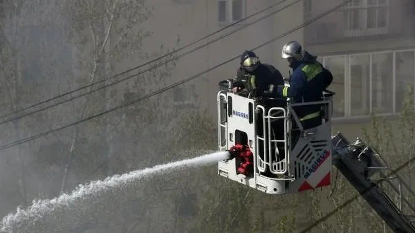 В подмосковной Андреевке произошел пожар в многоквартирном доме