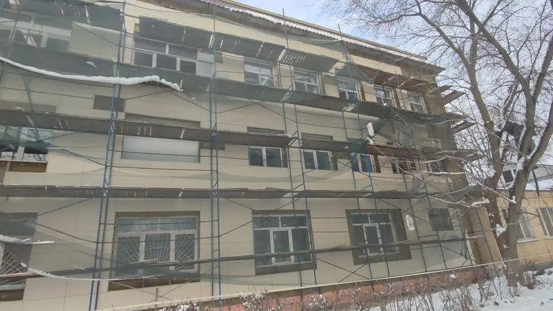 В Воскресенске продолжается капитальный ремонт районной больницы