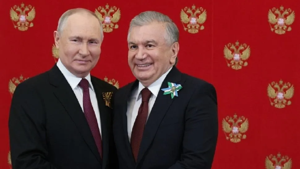 Путин отметил развитие партнерских отношений России и Узбекистана
