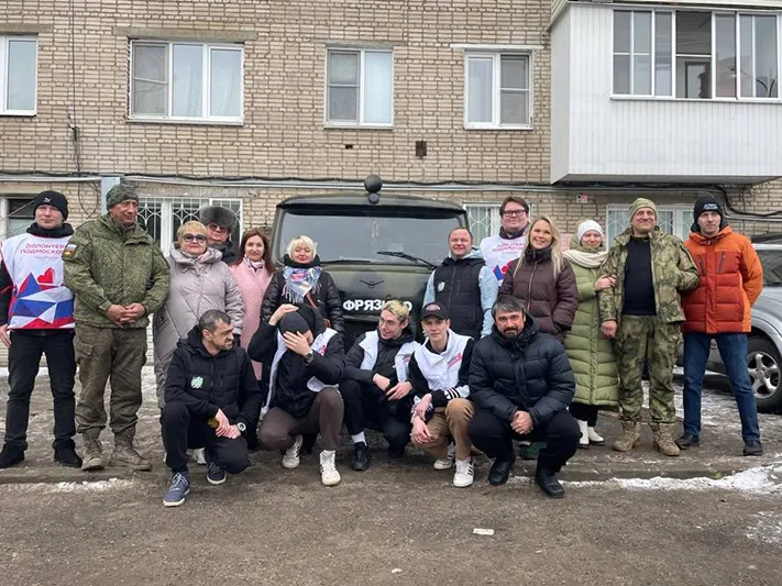 «Молимся за наших воинов»: пенсионеры из Фрязина помогли российским бойцам СВО, купив им УАЗ