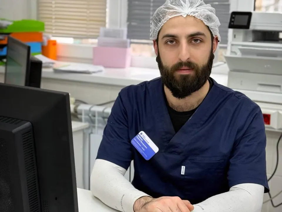 Стоматолог Зарайской больницы Кирилл Байков. Фото: пресс-служба Зарайской больницы
