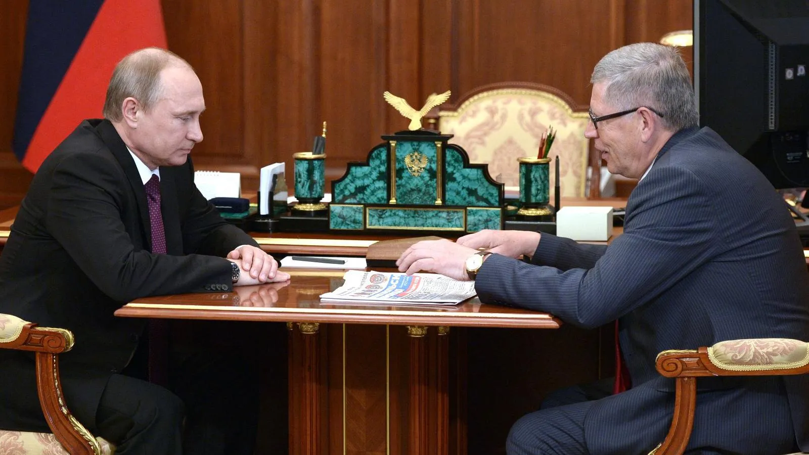 Встреча Владимира Путина с Владимиром Сунгоркиным, 2015 год. Фото: kremlin.ru