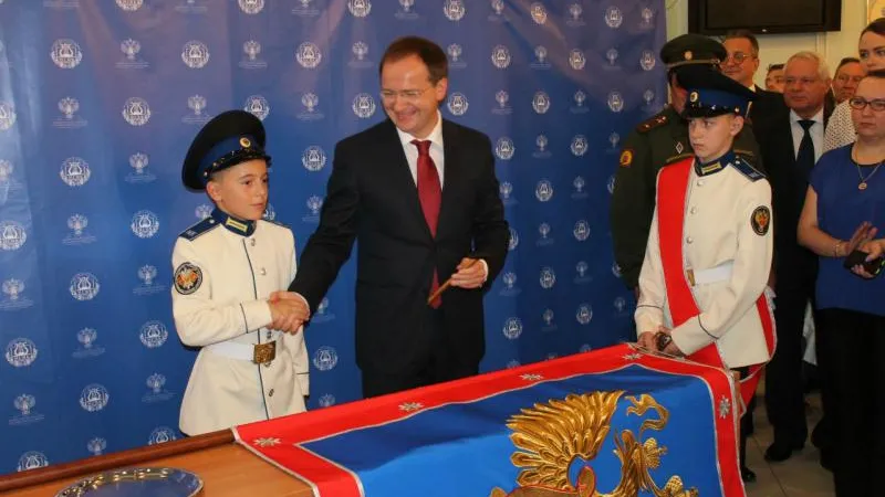 Новый кадетский корпус открыл в Химках министр культуры РФ 