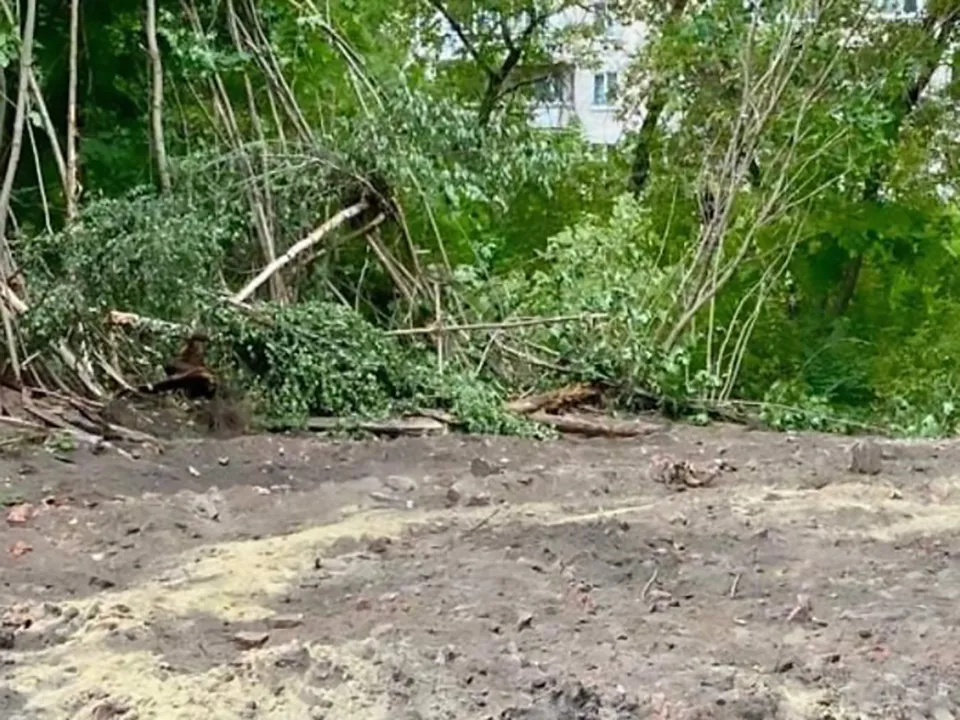 Территория после сноса аварийного здания.&nbsp;Фото: Мособлархитектура