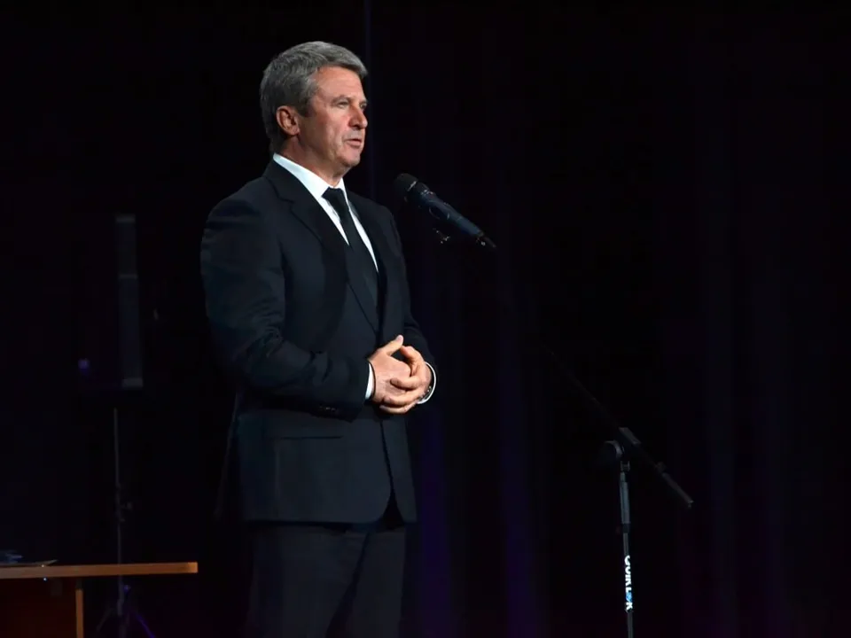 Заместитель&nbsp;председателя Московской областной Думы Олег Рожнов.&nbsp;Фото: t.me/krasnoznamensk_news