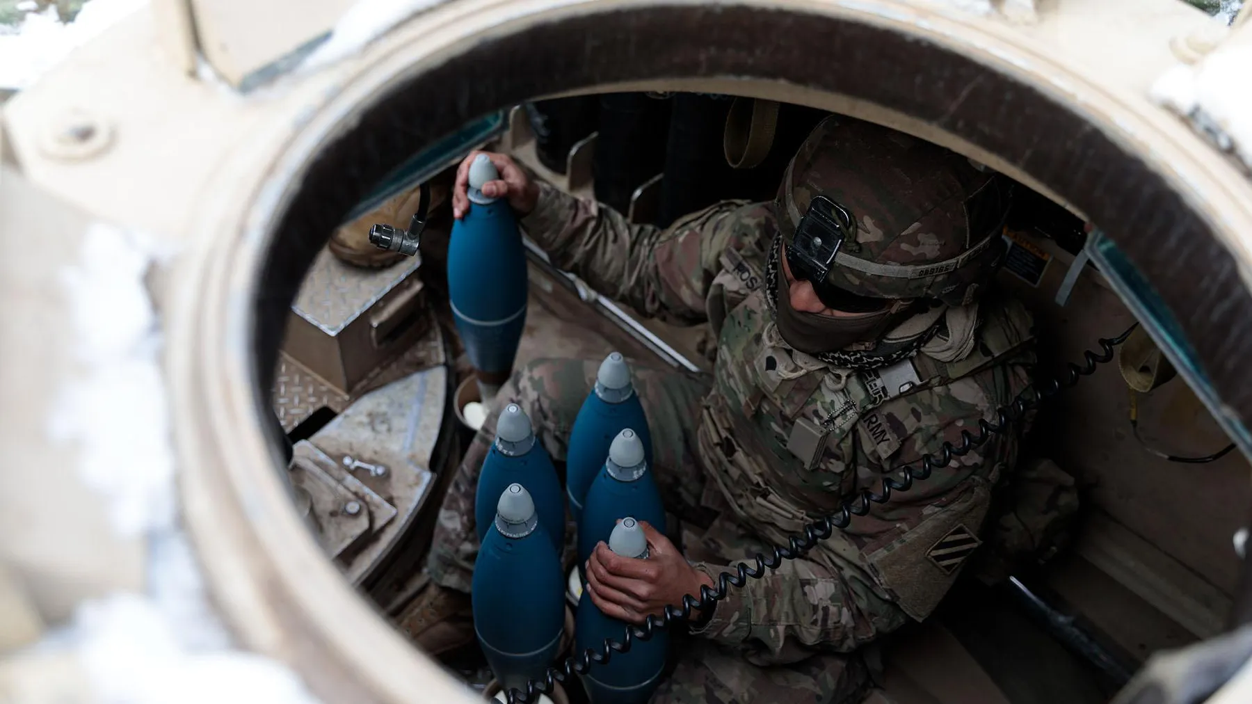Staff Sgt. Oscar Gollaz/Keystone Press Agency/globallookpress