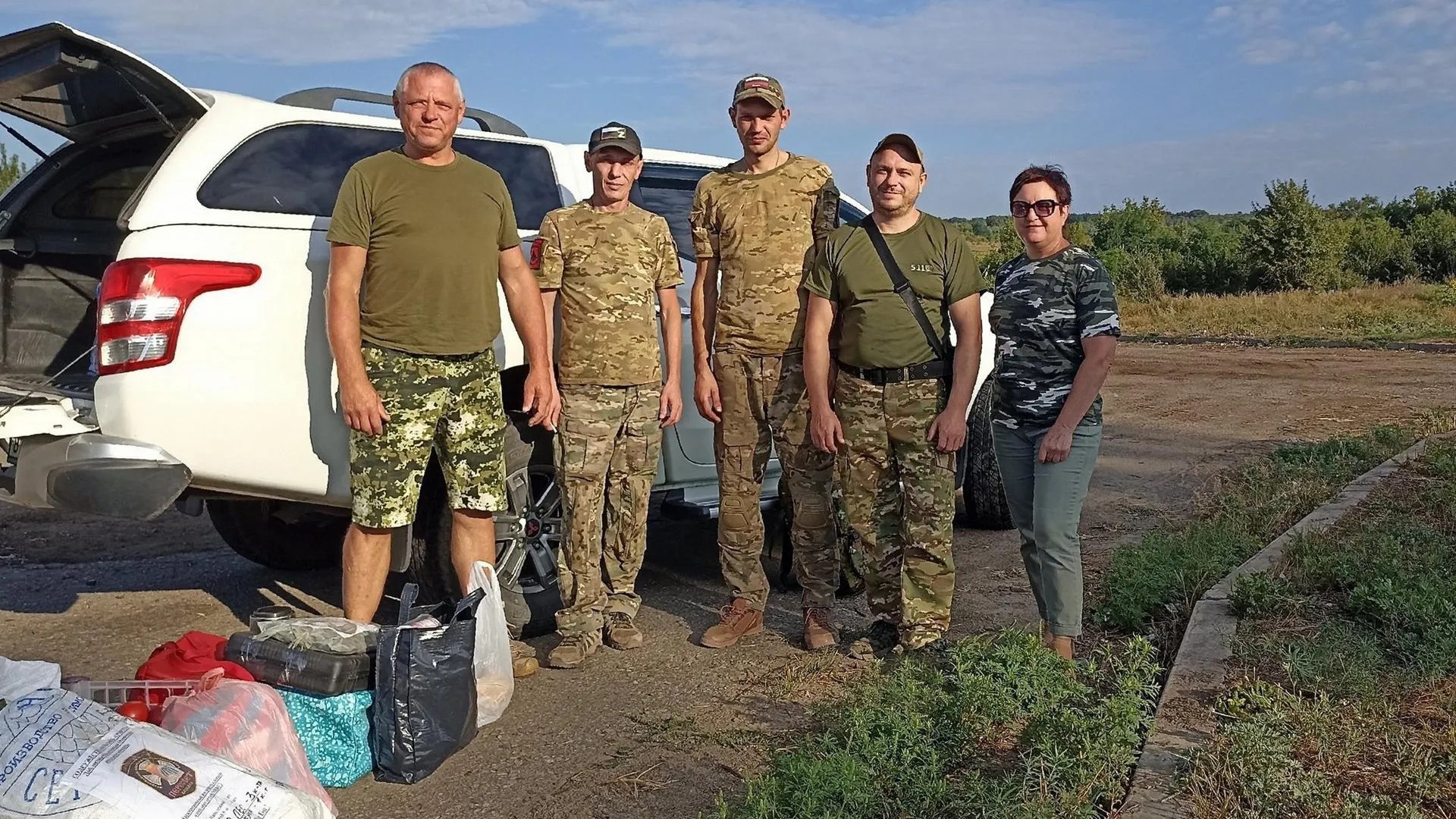Волонтеры Луховиц совершили очередную поездку в ЛНР с помощью для бойцов СВО