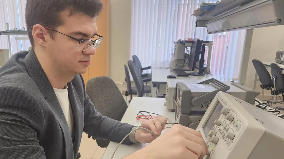 Студент Павел Авдеев. Фото: REGIONS/Наталья Дорошева