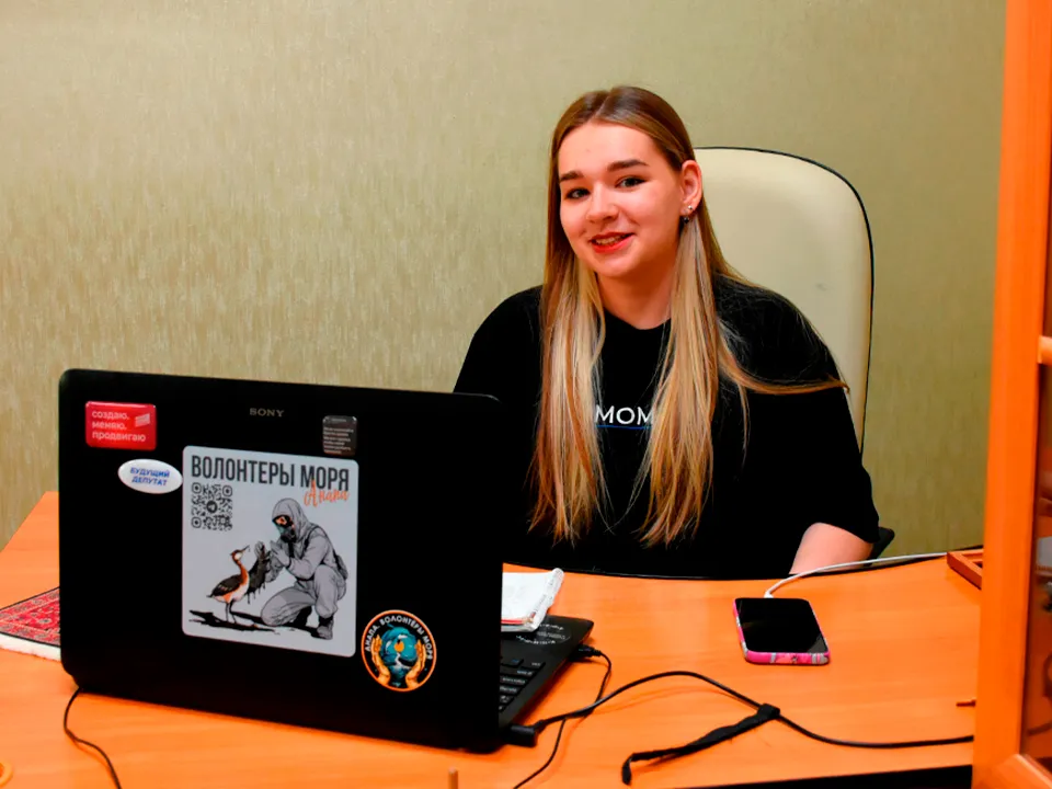 Руководитель Молодежного парламента м.о. Зарайск Валерия Афанасьева. Фото: REGIONS/Евгений Мазепов