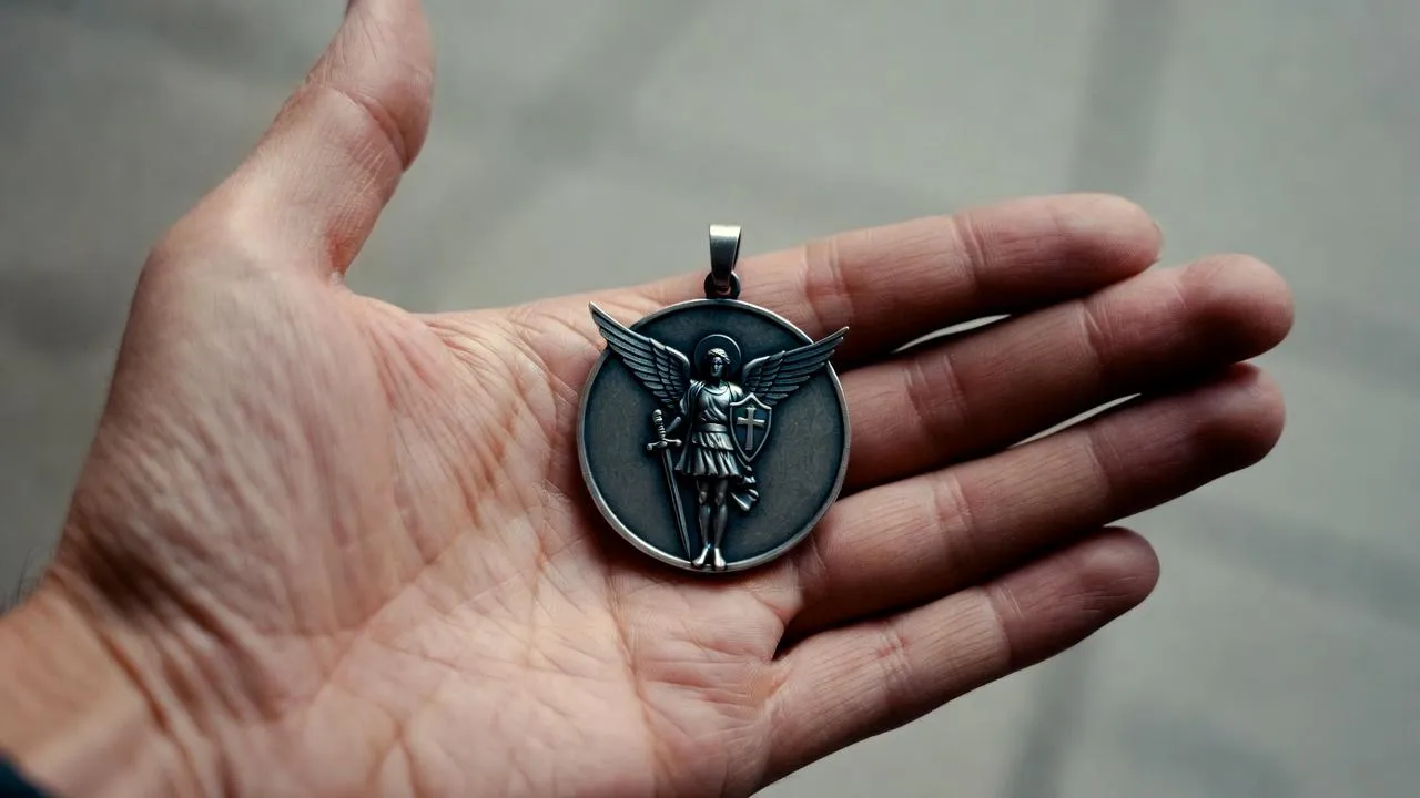 Боец СВО рассказал, как медальон с архангелом Михаилом спас его от украинского дрона