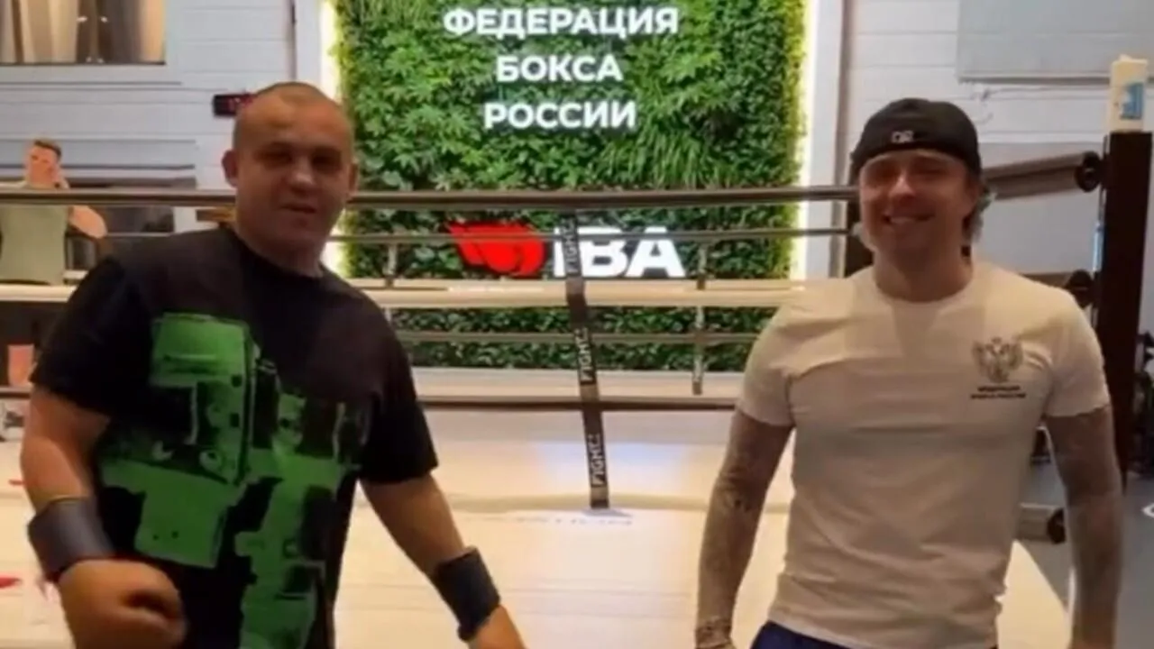 Сердце Крида под контролем: боксер Кремлев заставил певца попотеть на ринге