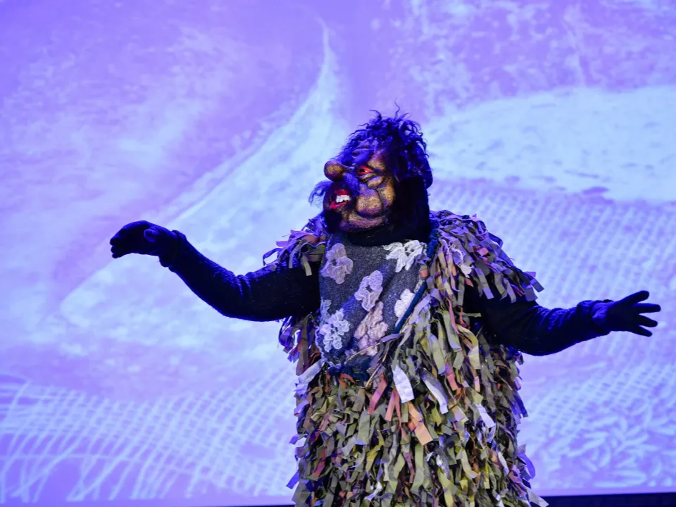 Мифическое существо Кегри, бог земледелия и урожая.&nbsp;Фото: черноголовское отделение клуба "Активные долголеты"