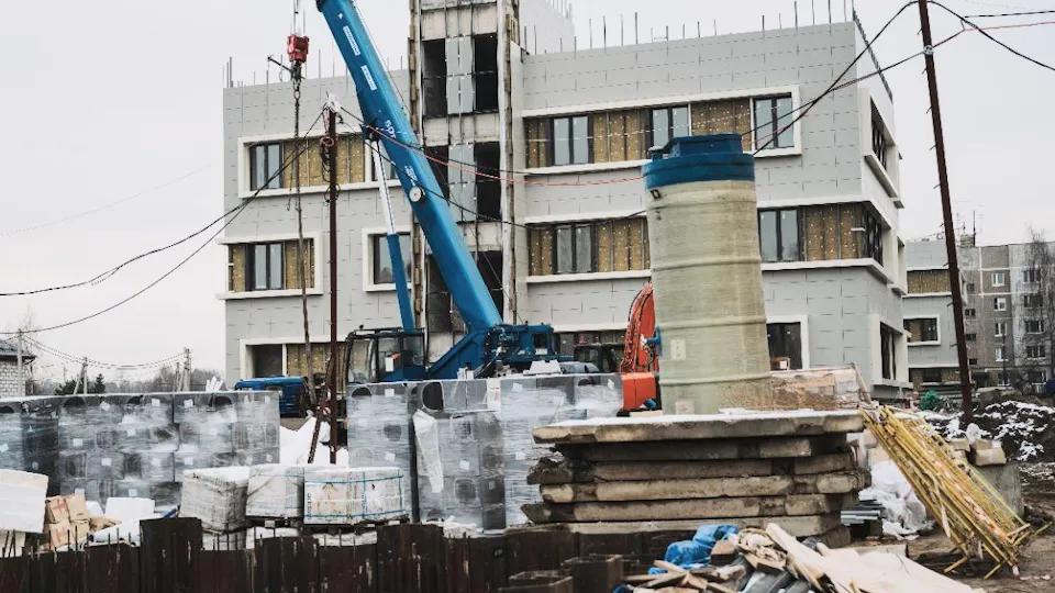 Будущая поликлиника в ЖК «Лукино-Варино». Фото: Местное отделение партии «Единая Россия»