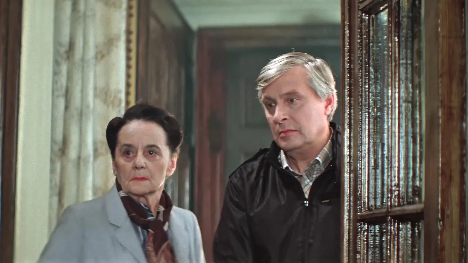 Евдокия Урусова и Олег Басилашвили, кадр из х/ф «Курьер», 1986 год