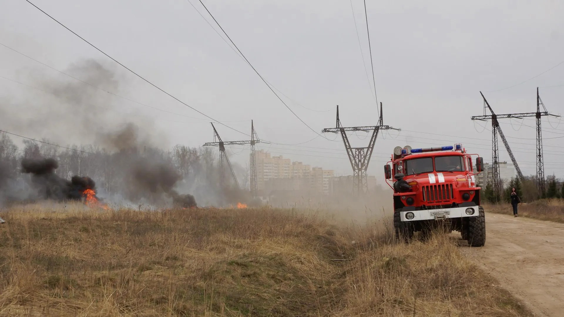 В Рязанской области за неделю зафиксировано сто пожаров