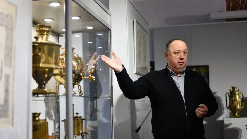 Коллекцию уникальных самоваров смогут увидеть жители Щелково