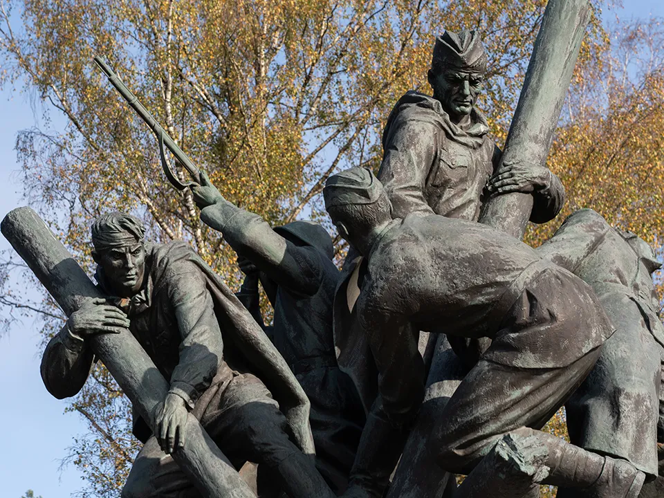 Памятник воинам, погибшим в годы Великой Отечественной войны в Одинцове. Фото: медиасток.рф