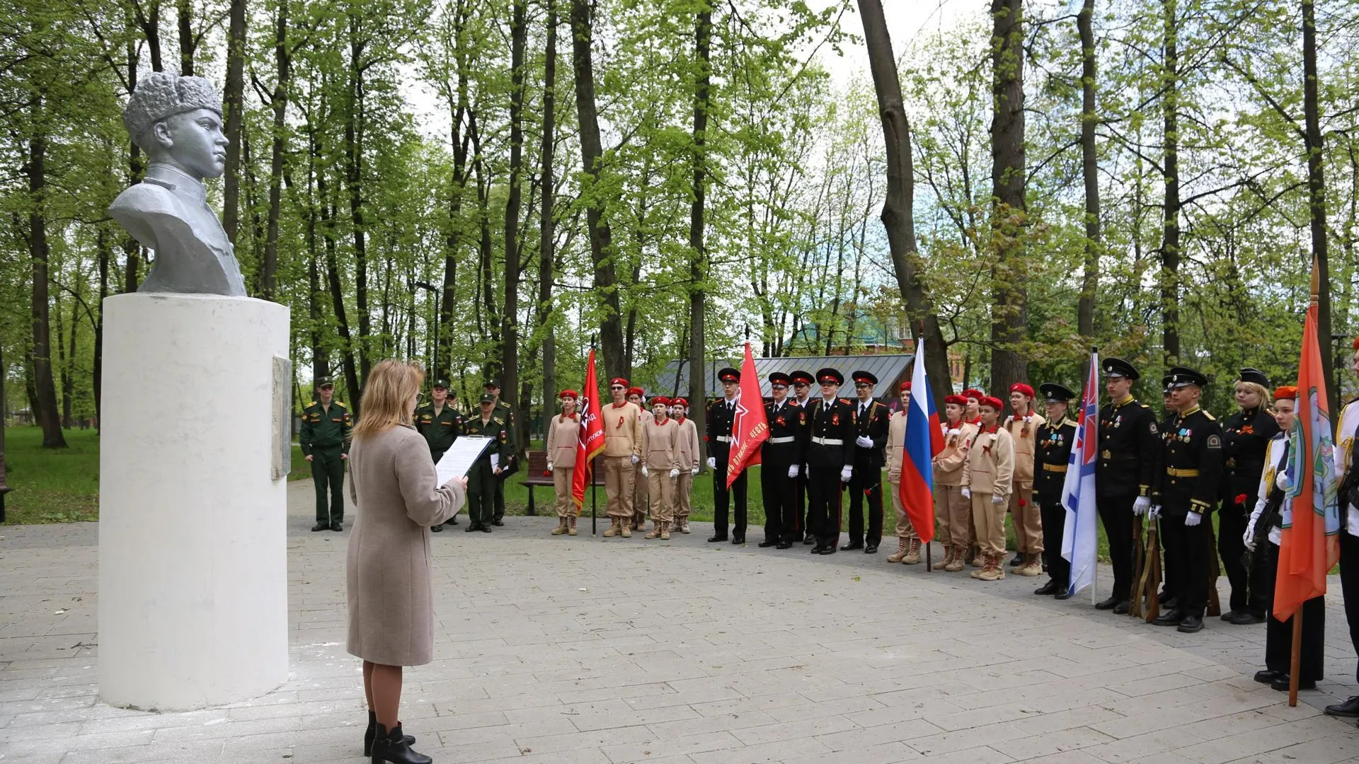В Серпухове состоялся муниципальный тур областного сбора юных часовых Постов Памяти  «Пост №1»
