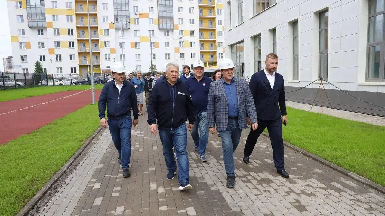 Строительная готовность новых школ в Мытищах высокая