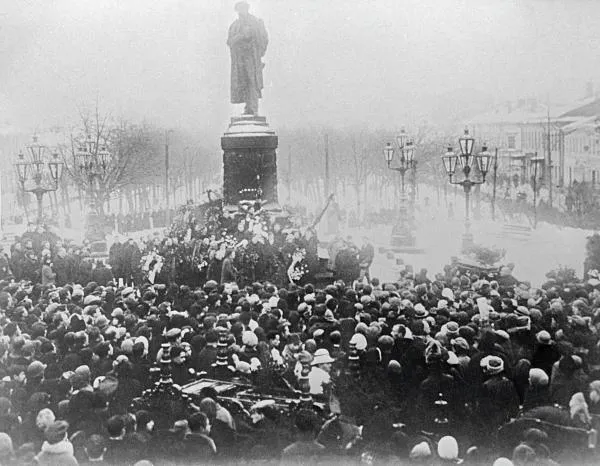 Похороны поэта Сергея Есенина, 31 декабря 1925 года