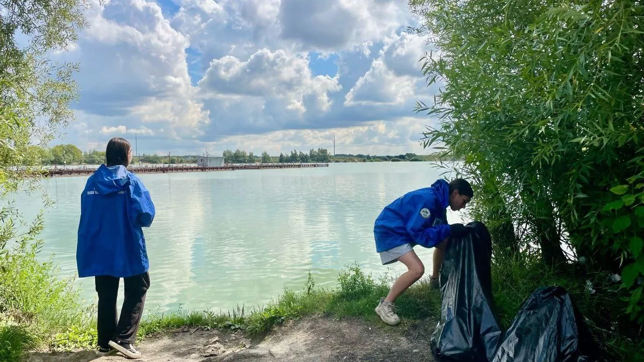 На берегу Кудиновского карьера в Богородском округе прошла масштабная экологическая акция