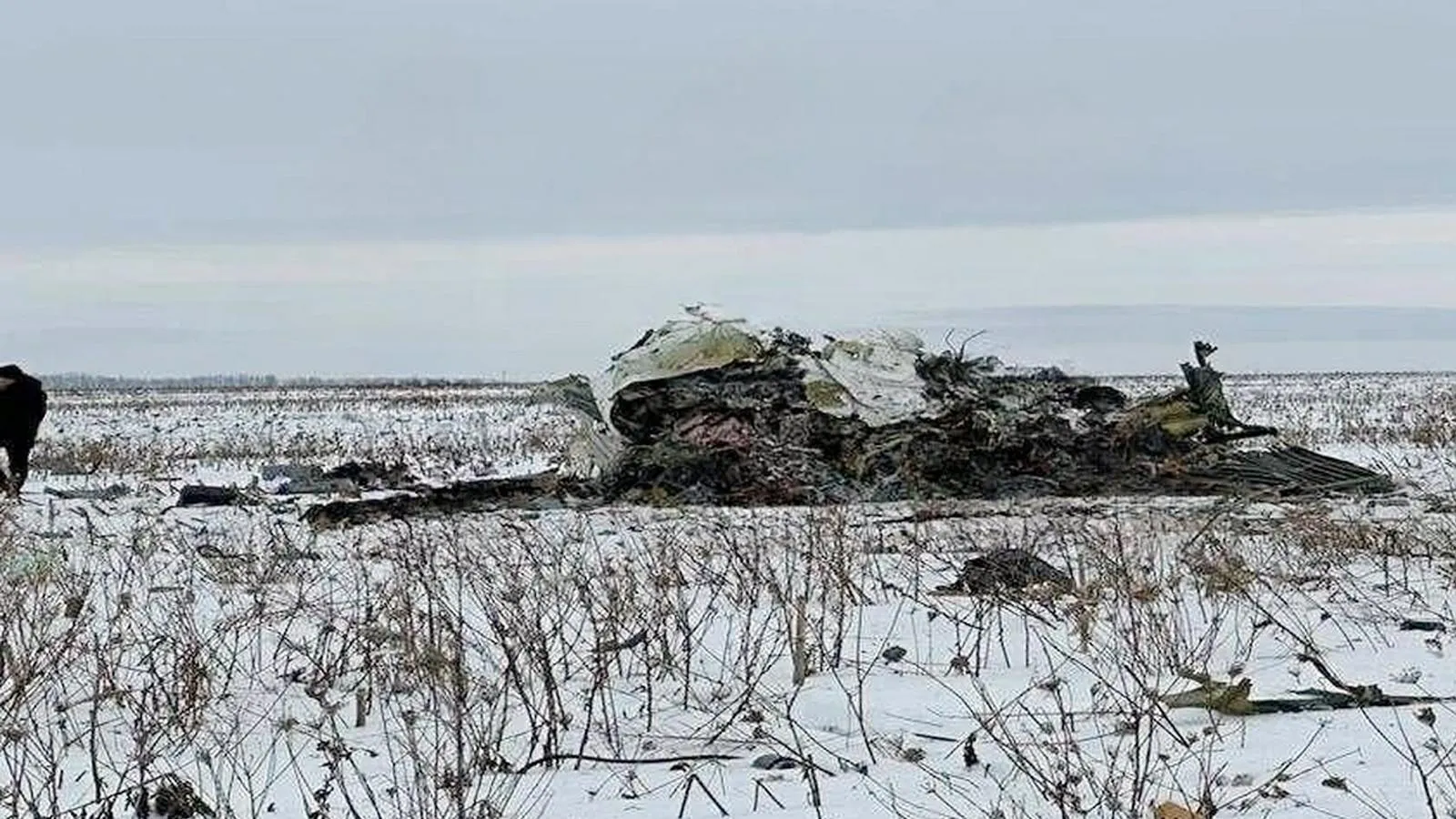 Крушение российского военно-транспортного самолета Ил-76, 24 января 2024 года. vk.com/newsbelgorod