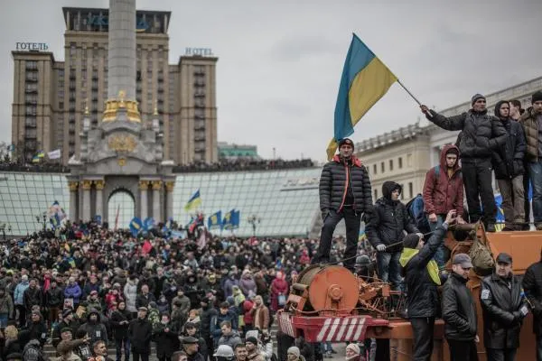 Акция сторонников евроинтеграции Украины в Киеве, 2013 год