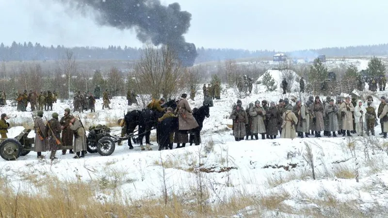 Больше 600 участников собрал военно-исторический фестиваль «Контрнаступление»