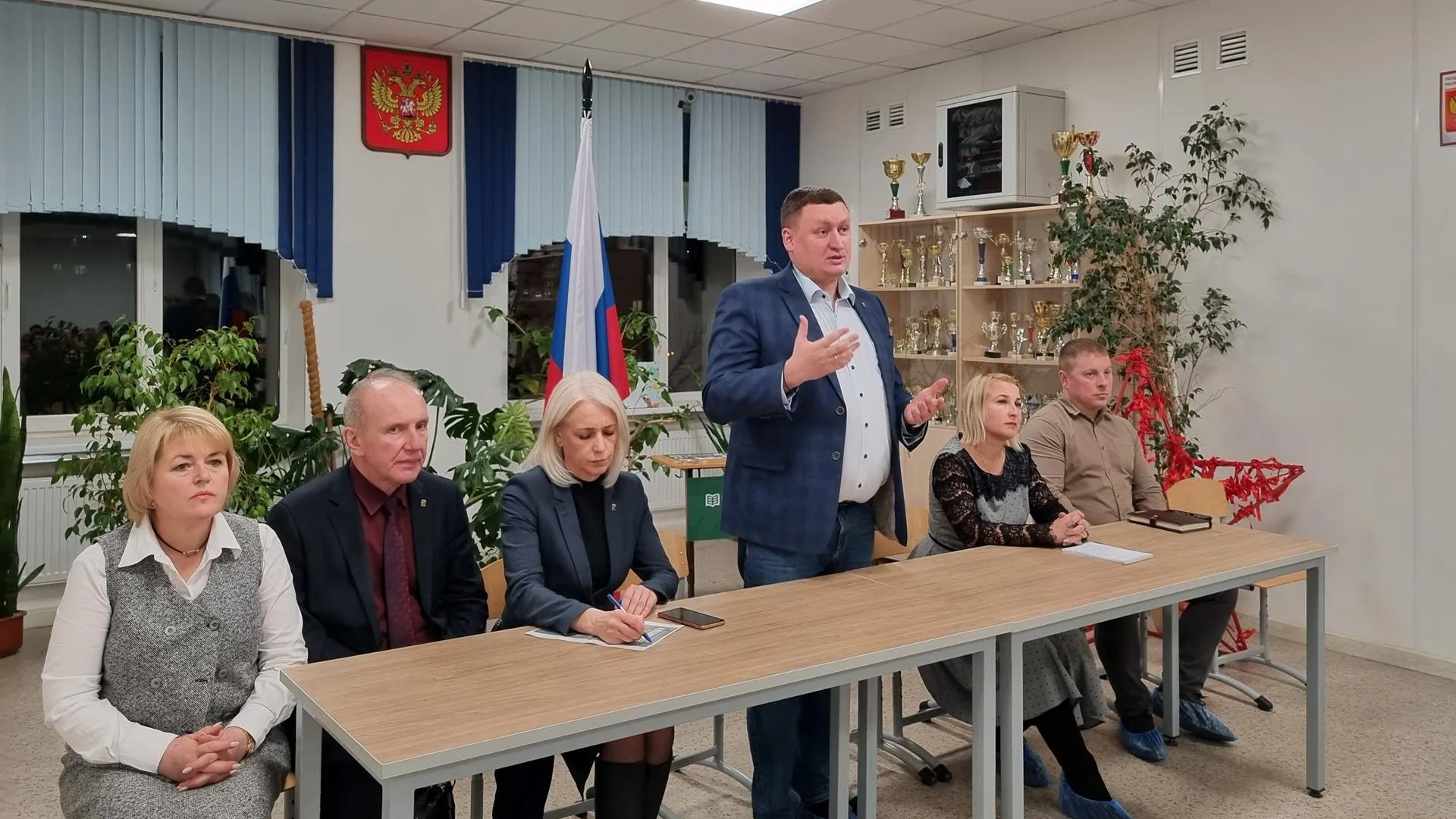 Ремонт школы № 2 в Луховицах завершат к началу учебного года