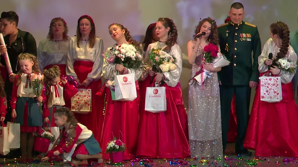 На юбилейном концерте. Фото: Ксения Казакова