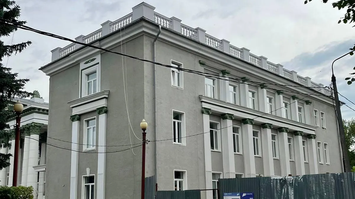Капитальный ремонт Дворца культуры в Ступино завершили наполовину