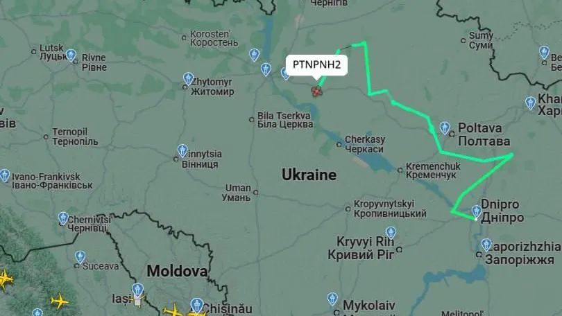 Пролетевшим над Киевом бортом мог быть Ан-124, что Канада конфисковала у «Волга-Днепр» в 2022 году