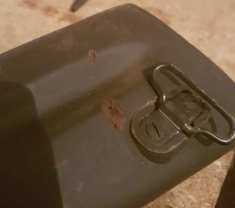 Снимок поврежденного оружия.&nbsp;Фото: личный архив Ивана Корохова