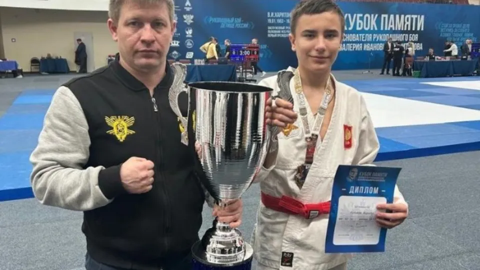 Константин Куликов (на фото слева). Фото: спортшкола «Виктория» м.о. Егорьевск