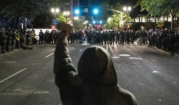 Протесты движения Black Lives Matter в Портленде