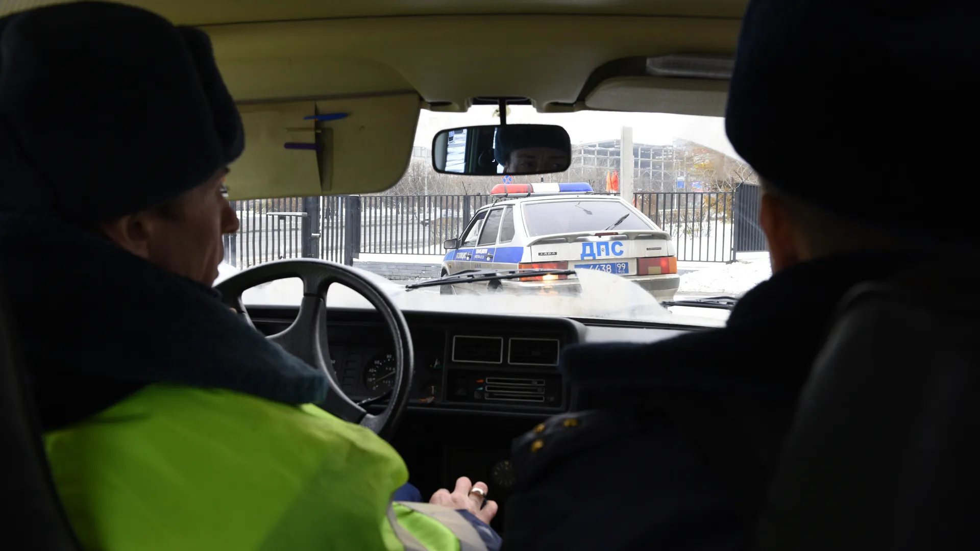 Скрытый патруль ГИБДД в Москве
