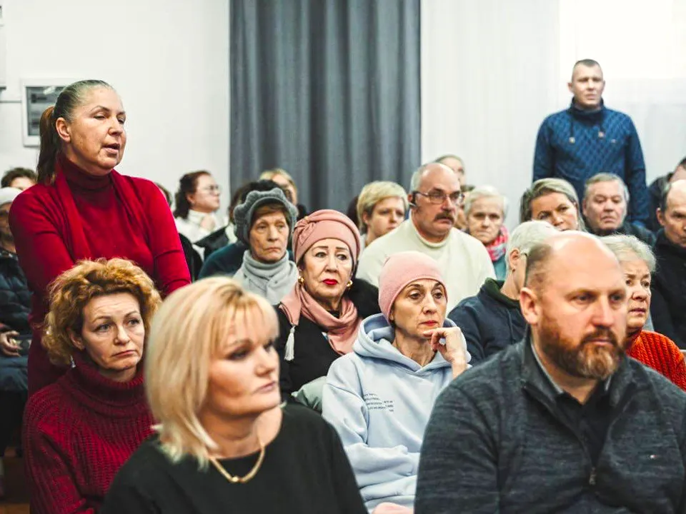 Жители села Анискино. Фото: пресс-служба администрации г. о. Лосино-Петровский