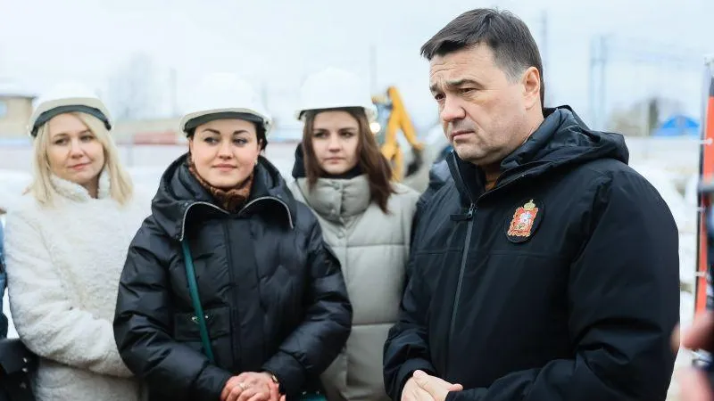 Андрей Воробьев: в Подмосковье продолжается строительство четырех путепроводов