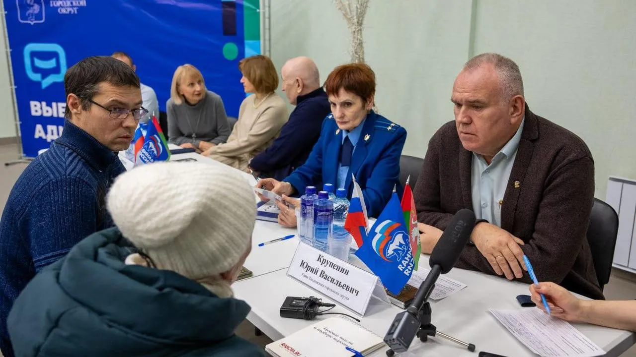 Глава Талдомского округа провел встречу с жителями в формате выездной администрации в Запрудне