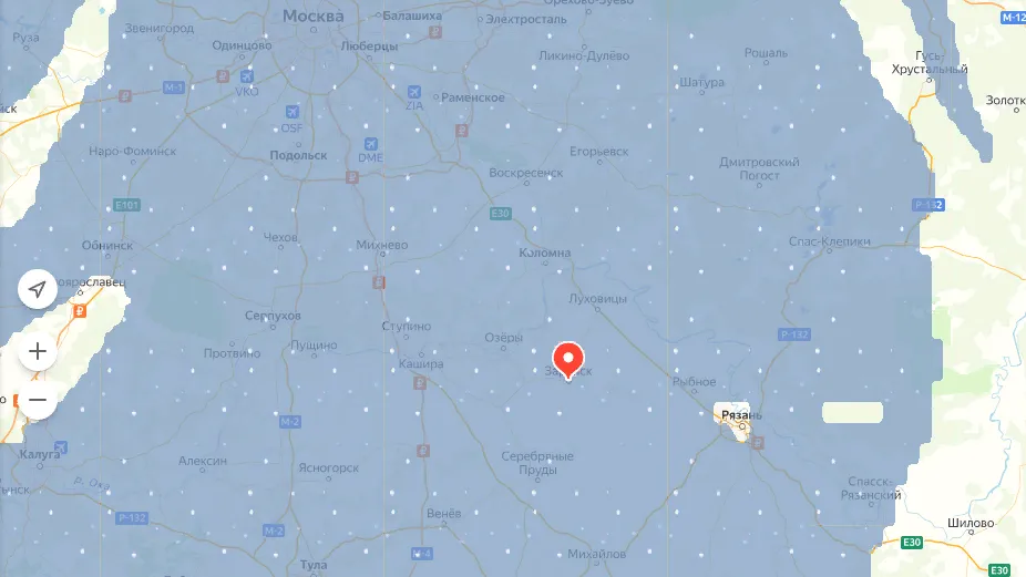 Фото: скрин Яндекс-погода: https://yandex.ru/pogoda/maps/nowcast?lang=ru&via=hnav&lat=54.75847626&lon=38.88171768&le_Lightning=1&ll=39.196750_54.613957&z=8