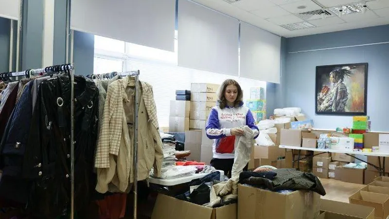 Андрей Воробьев поручил усилить работу по сбору гуманитарной помощи жителям Донбасса