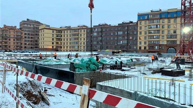 В деревне Сабурово Красногорского округа началось строительство детского сада на 310 мест 
