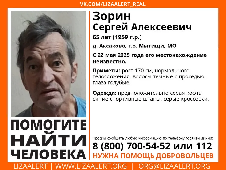 Фото: Поисково-спасательный отряд «Лиза Алерт»